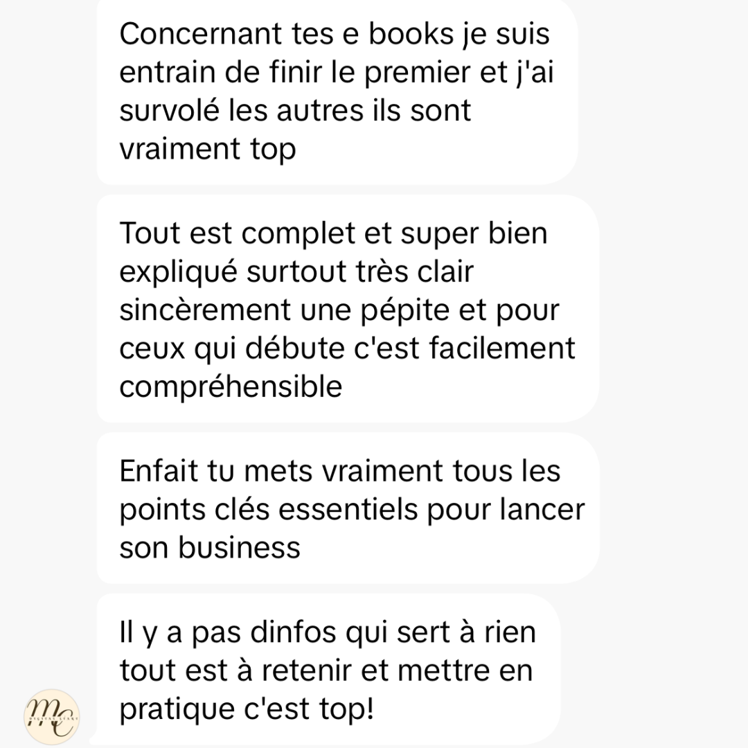 Pack – 3 eBooks pour lancer un business qui vend